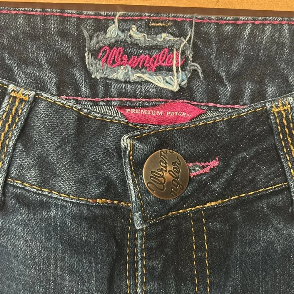 Wrangler Premium Patch Bootcut Denim Jeans - Picture 6 of 11